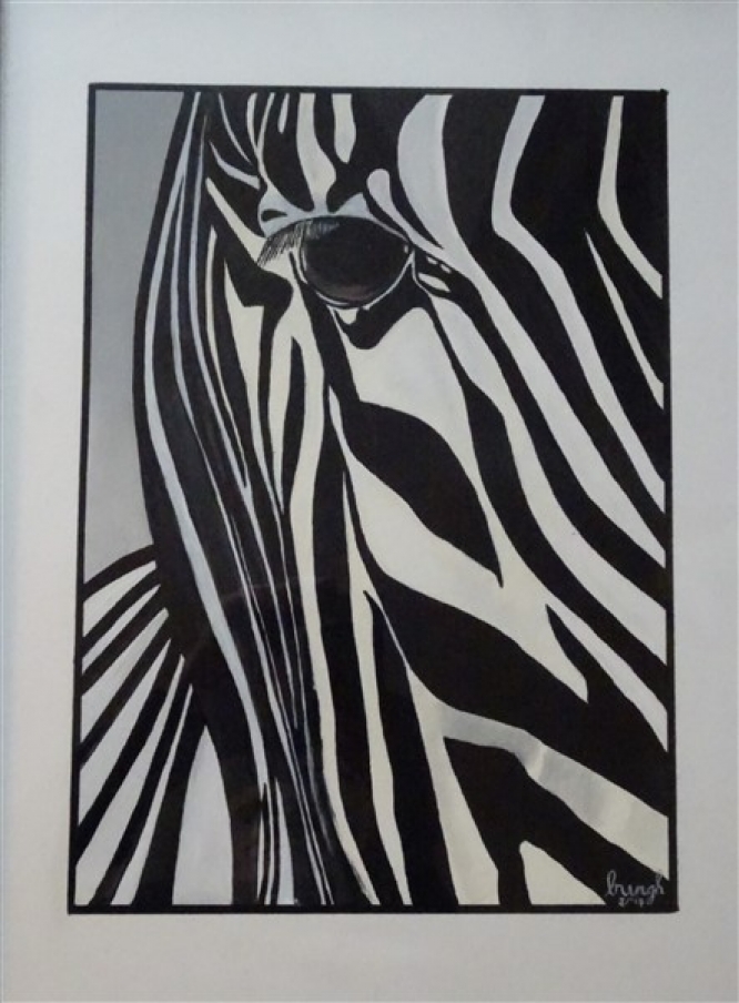 318 Zebra head