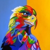 324 Coloured Eagle