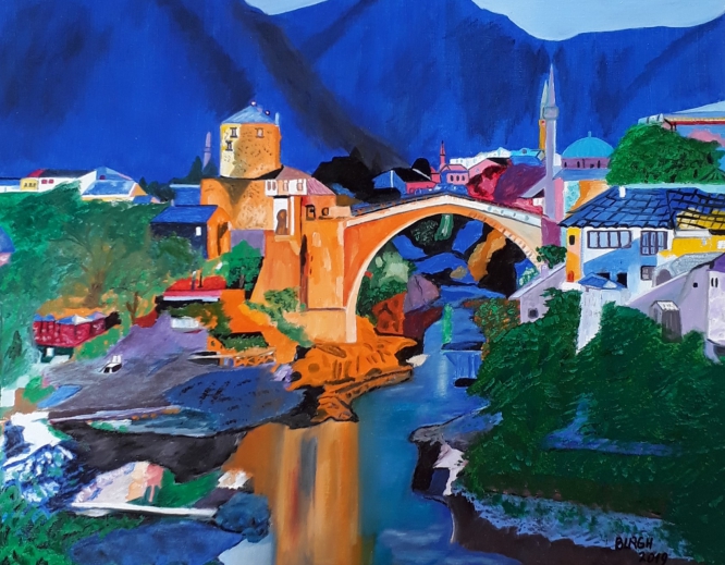 402 Bridge in Mostar