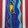 398 Untitled ( colorful lady)