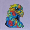 483 Brightly colored Eagle