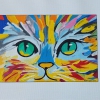 484 colorful Cat