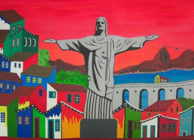 243 Christ,Sugar loaf, favelas, this is Rio de Janeiro/Brasil